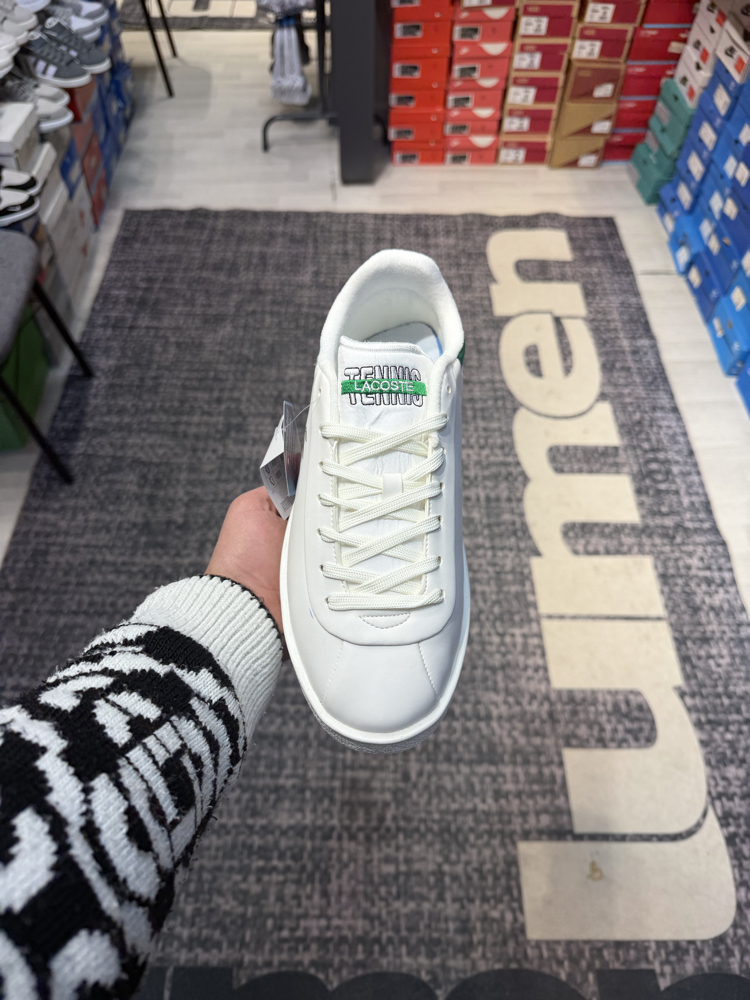 Lacoste Baseshot Beyaz Yeşil 