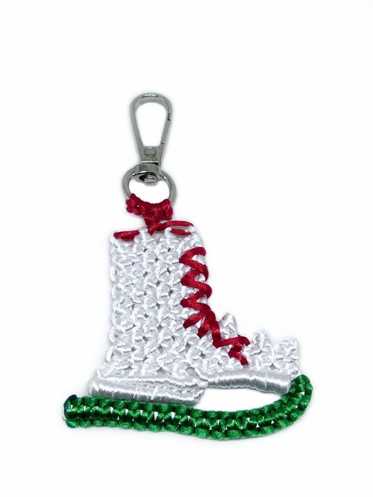 Handmade Ice Skate Charm