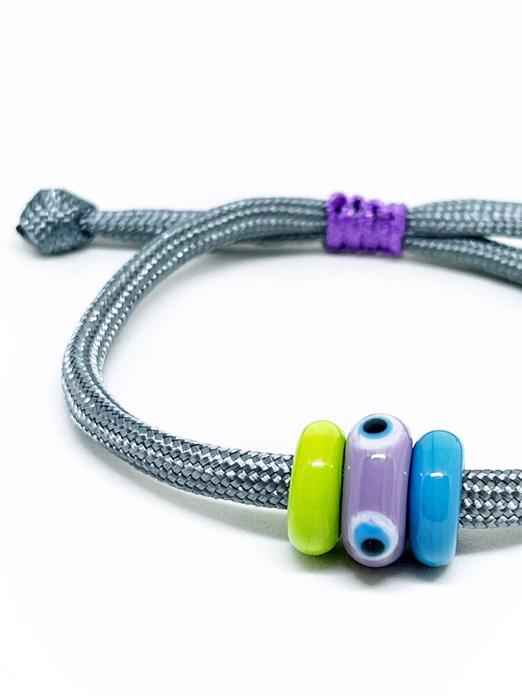 Handmade Paracord Evil Eye Bracelet