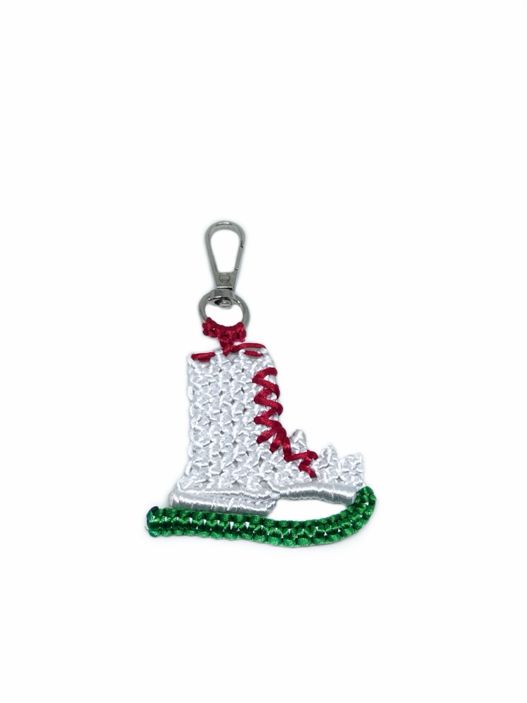 Handmade Ice Skate Charm