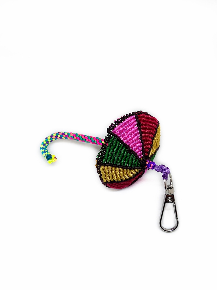 Handmade Macrame Umbrella Charm