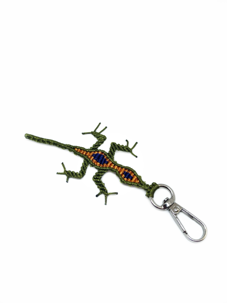 Handmade Lizard Charm