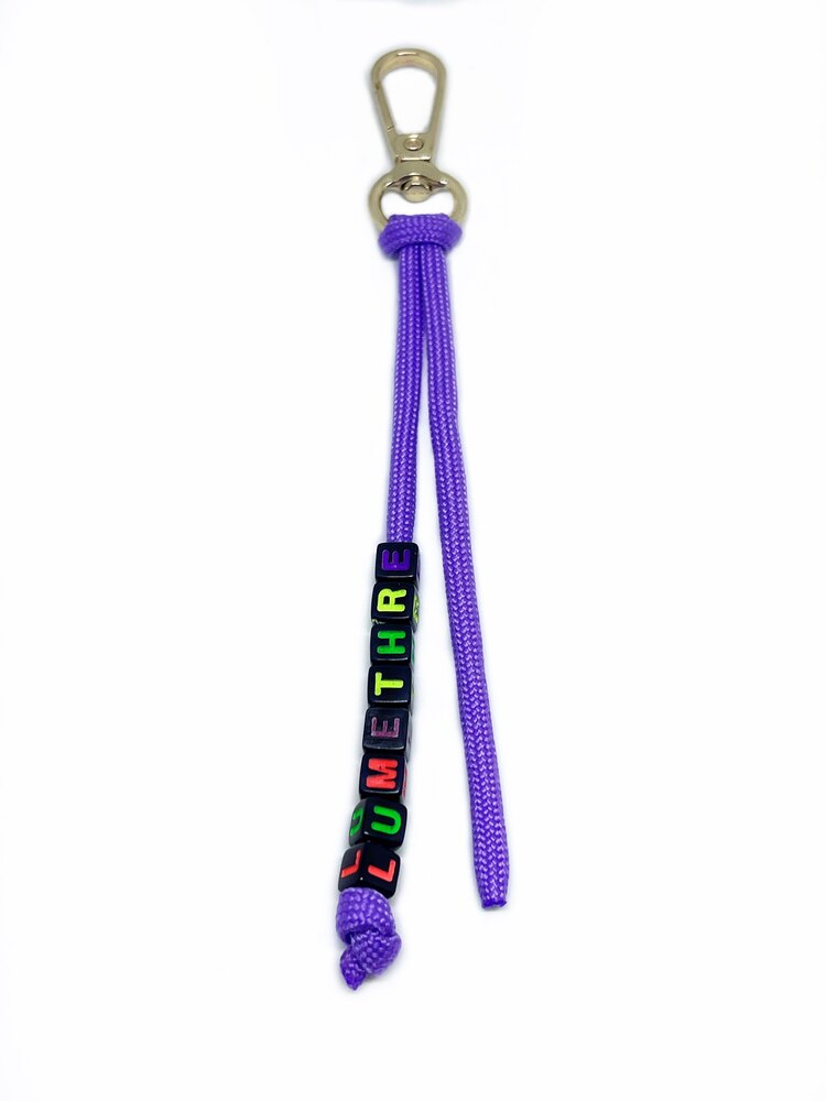 Personalized Paracord Charm
