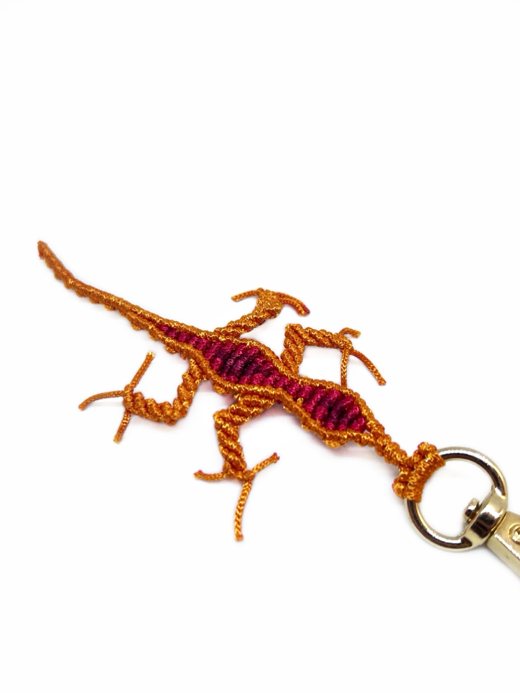 Handmade Lizard Charm