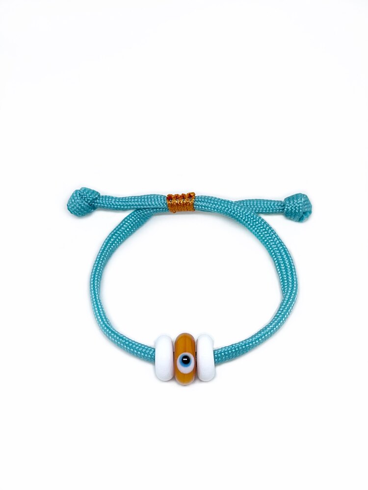 Handmade Paracord Evil Eye Bracelet