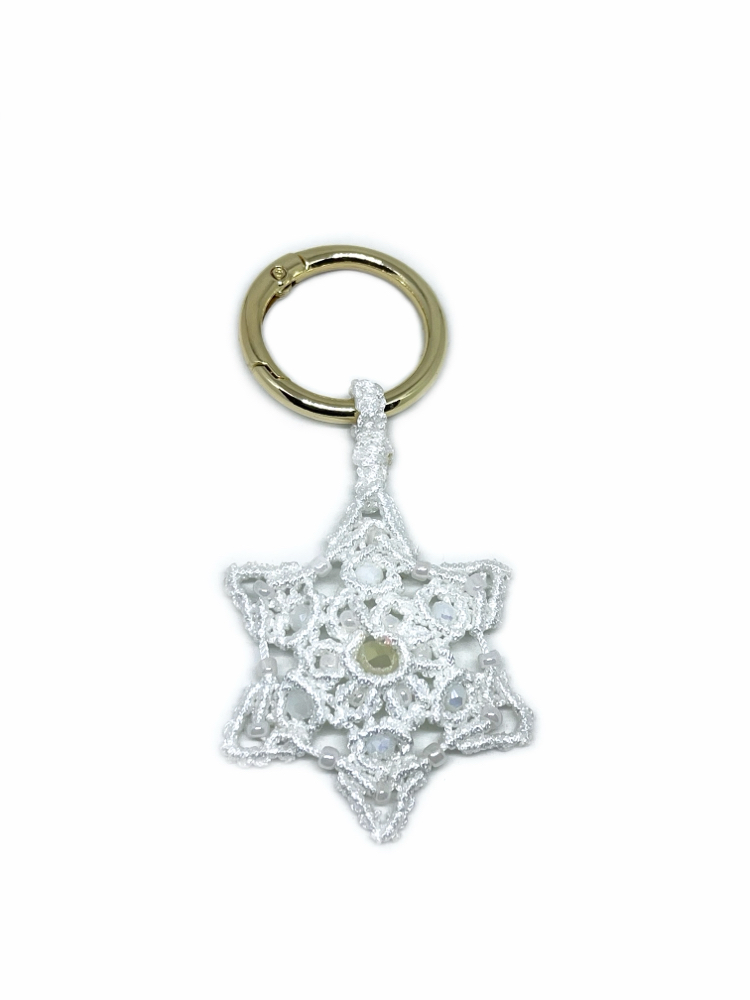 Handmade Snowflake Charm