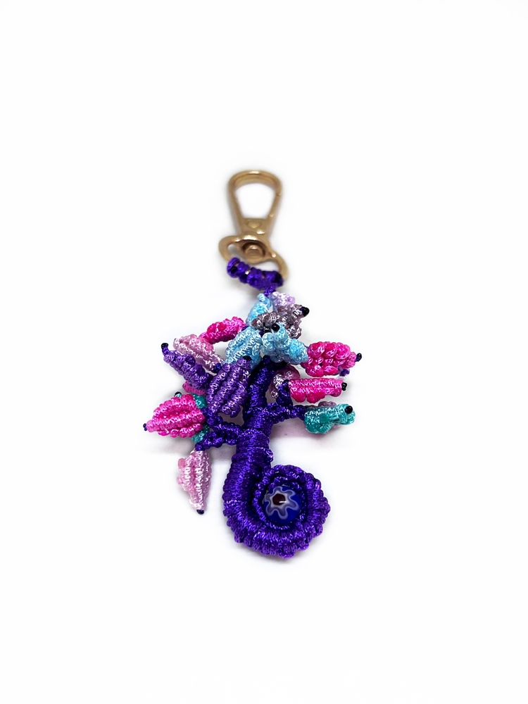 Handmade Macrame Tree of Life Charm