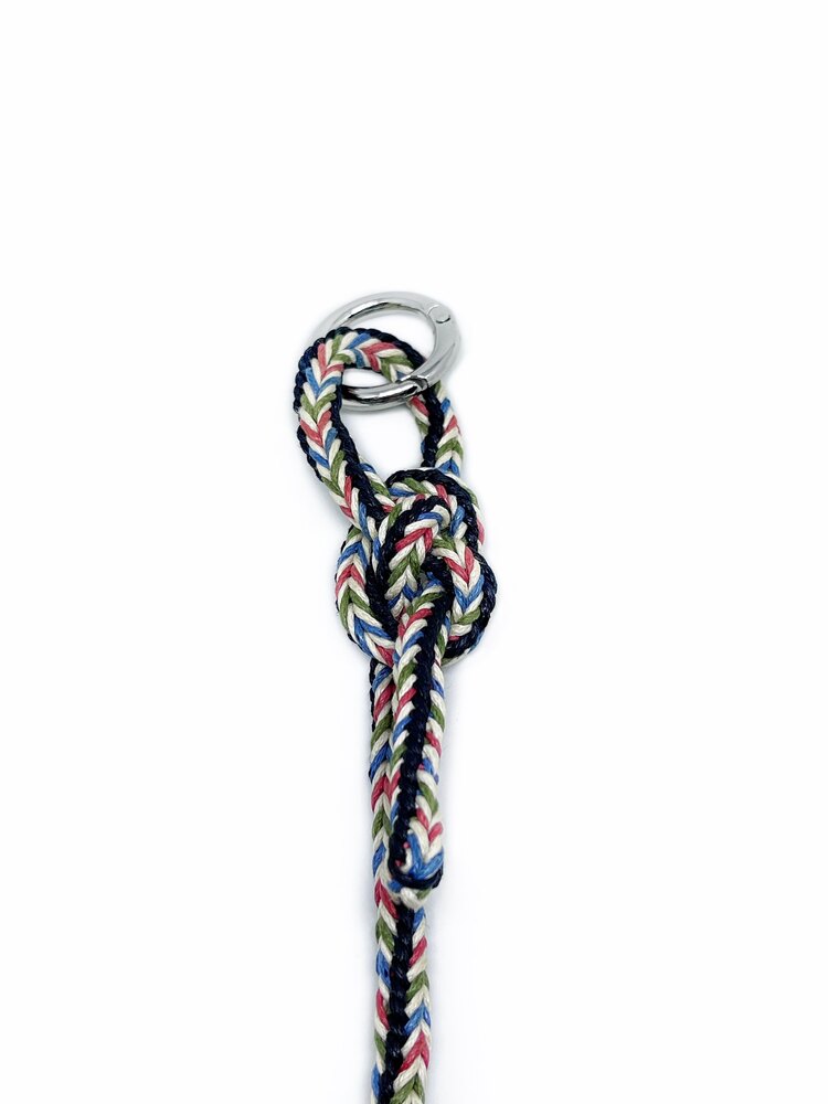 Handmade Braided Rope Bag Charm