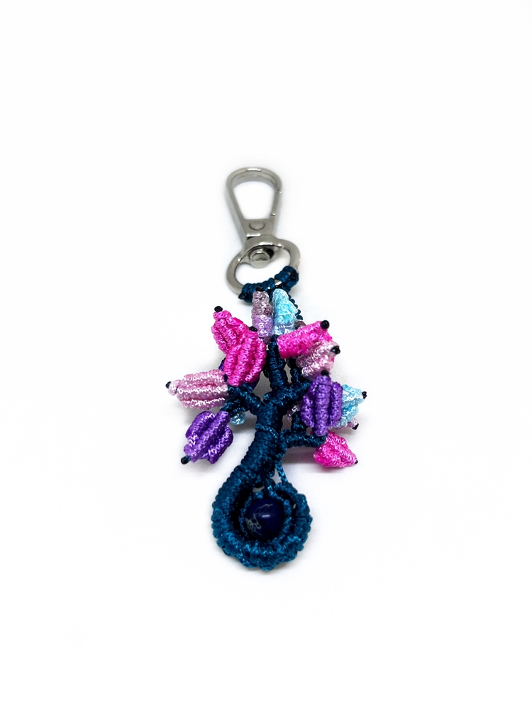 Handmade Macrame Tree of Life Charm