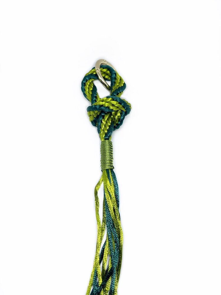 Handmade Braided Rope Bag Charm