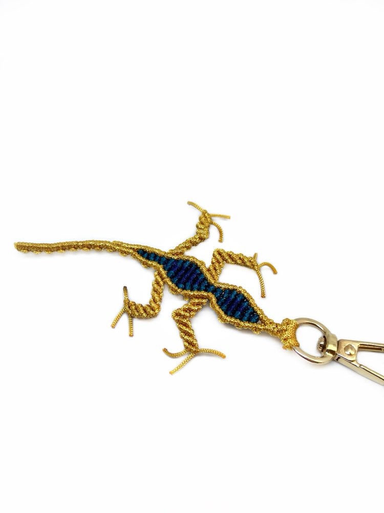 Handmade Lizard Charm