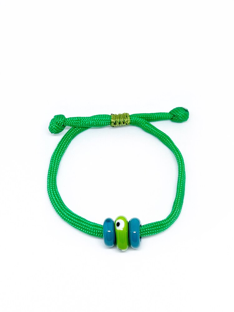 Handmade Paracord Evil Eye Bracelet