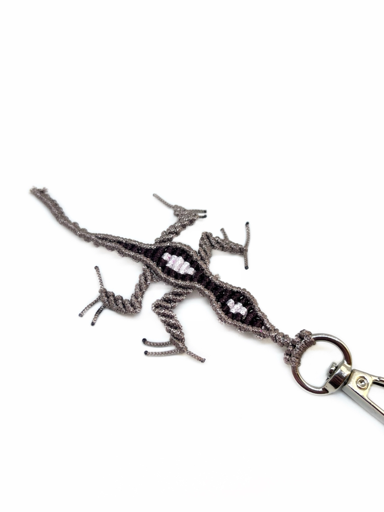 Handmade Lizard Charm