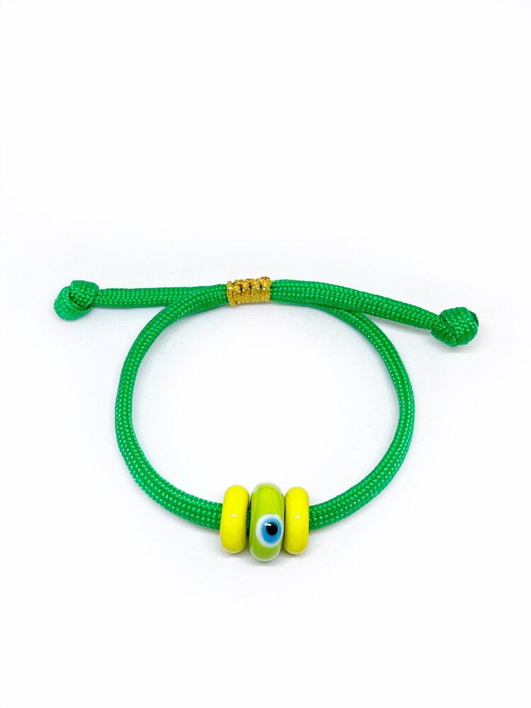 Handmade Paracord Evil Eye Bracelet
