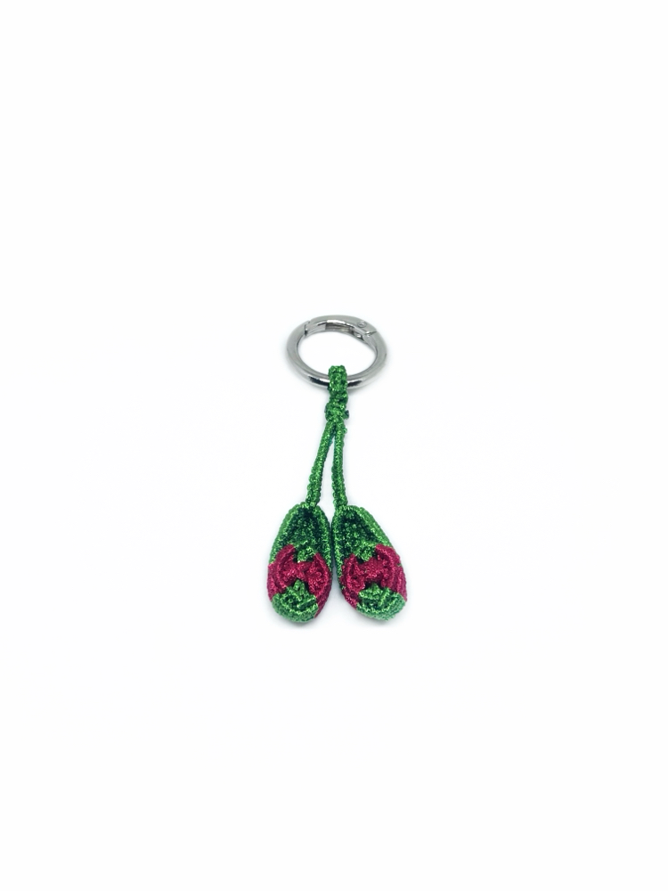 Handmade Macrame Bootie Charm