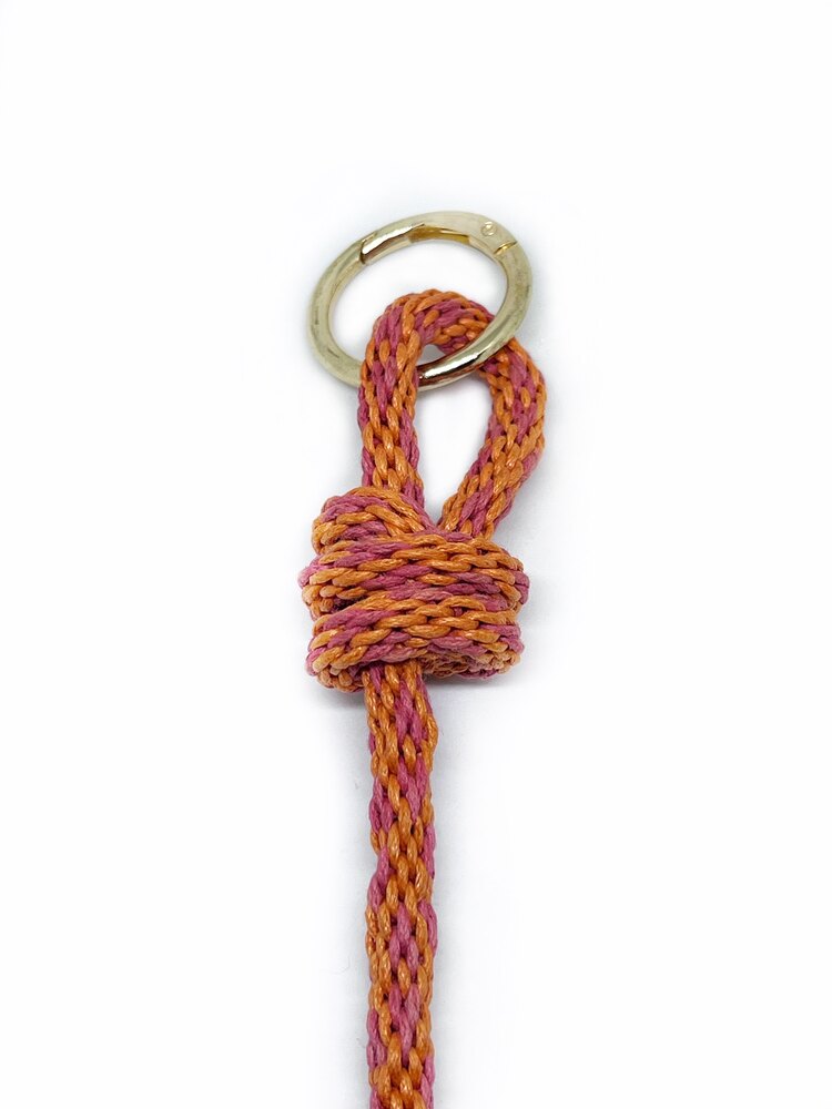 Handmade Braided Rope Bag Charm