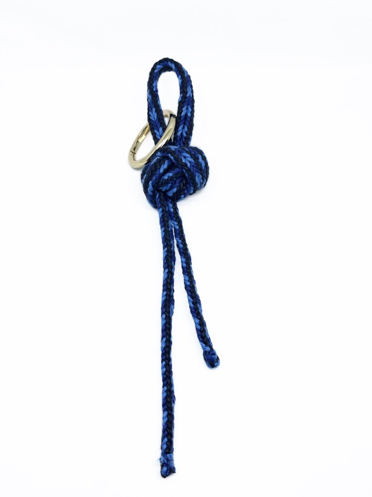 Handmade Braided Rope Bag Charm