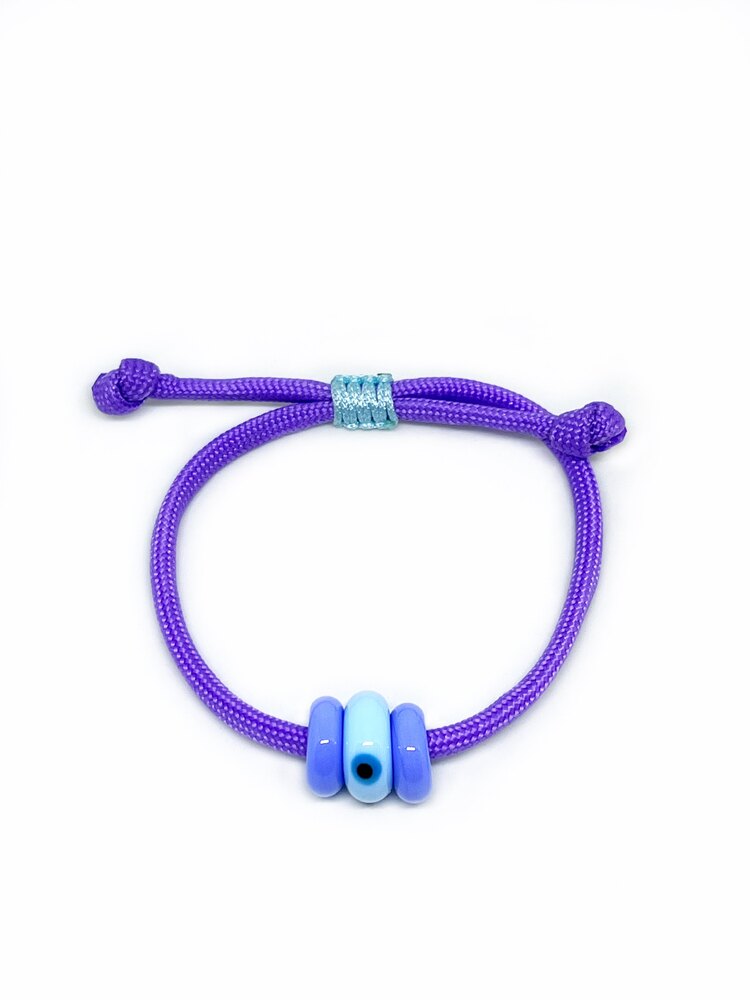 Handmade Paracord Evil Eye Bracelet