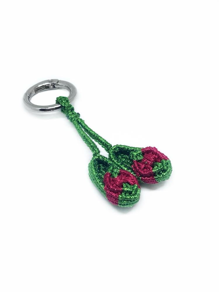 Handmade Macrame Bootie Charm