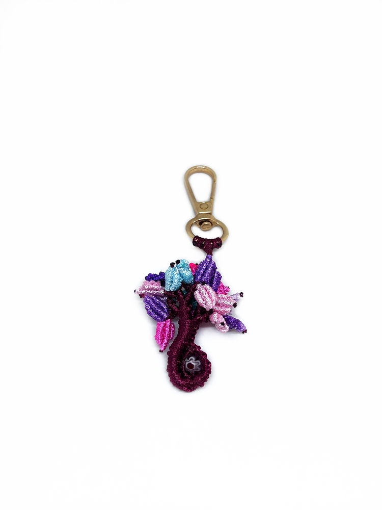 Handmade Macrame Tree of Life Charm