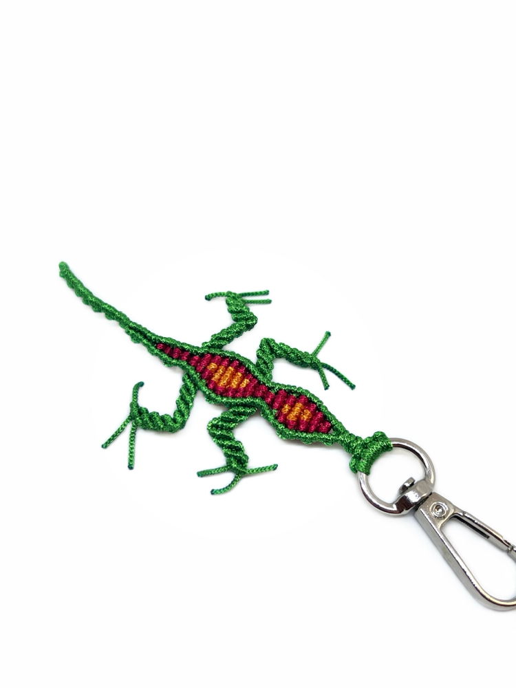 Handmade Lizard Charm