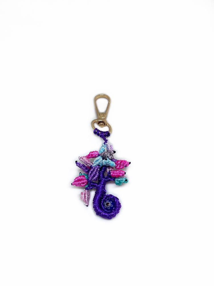 Handmade Macrame Tree of Life Charm
