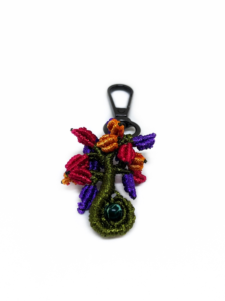 Handmade Macrame Tree of Life Charm