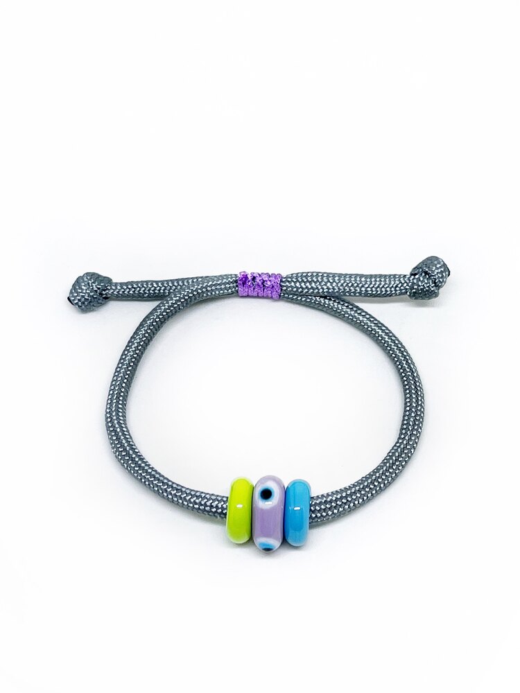 Handmade Paracord Evil Eye Bracelet