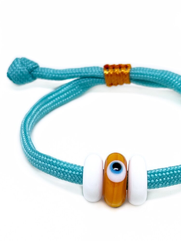 Handmade Paracord Evil Eye Bracelet