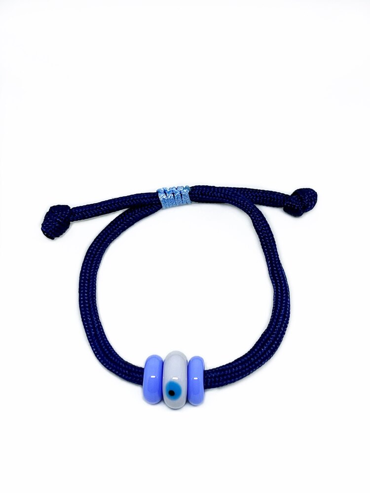 Handmade Paracord Evil Eye Bracelet