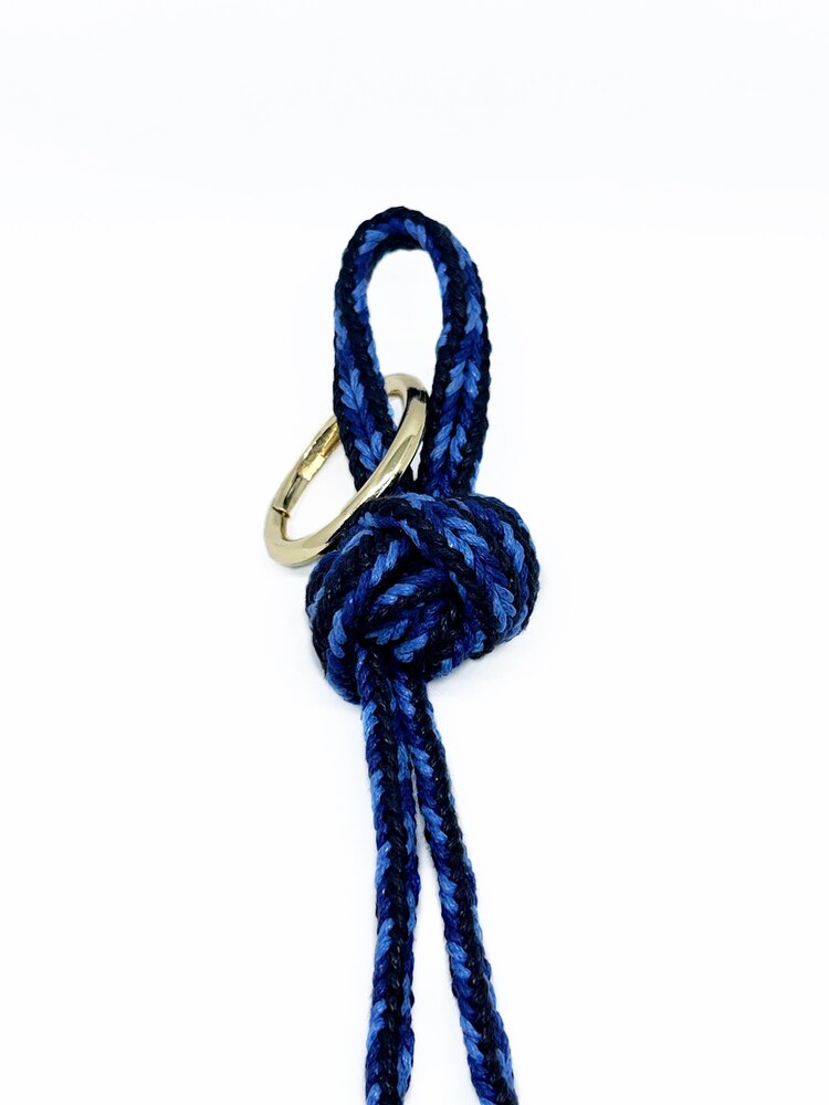 Handmade Braided Rope Bag Charm