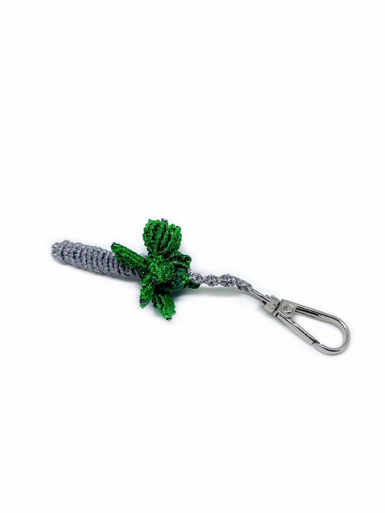 Handmade Macrame Palm Tree Charm