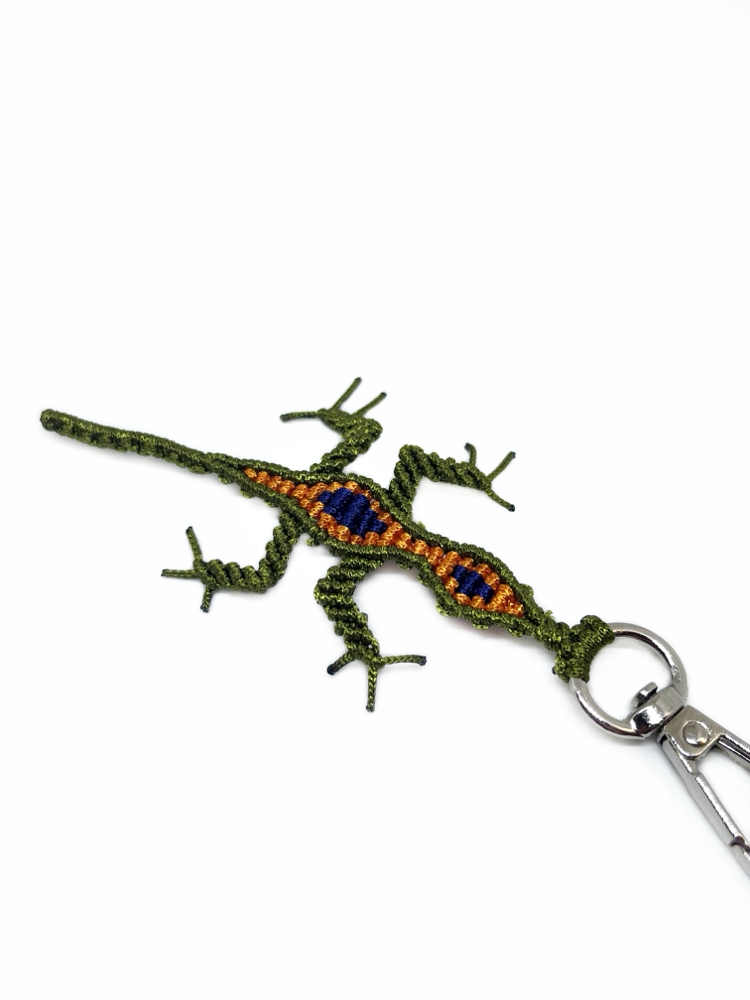 Handmade Lizard Charm
