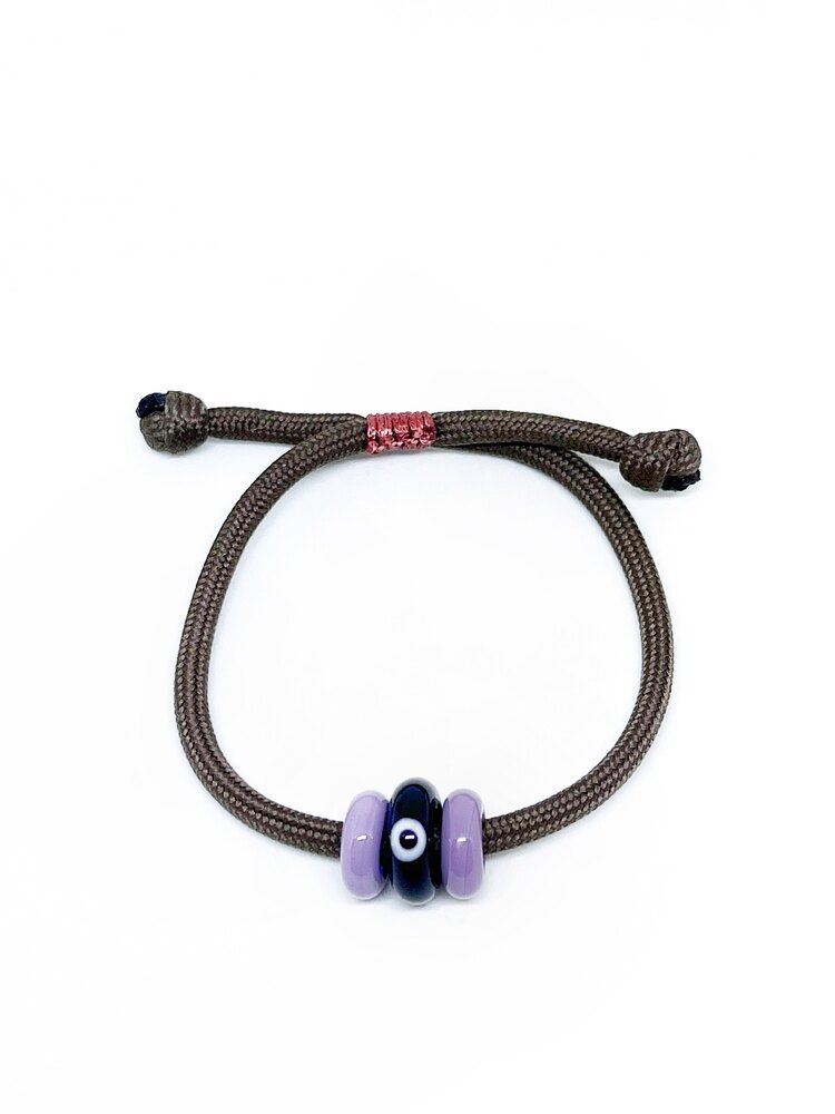 Handmade Paracord Evil Eye Bracelet