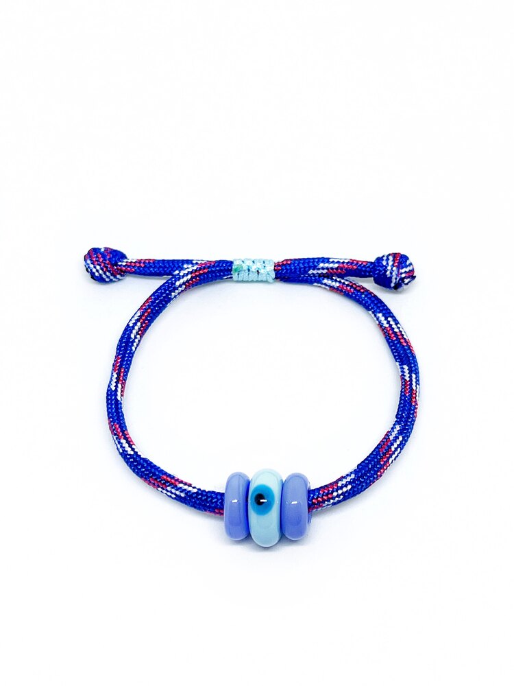 Handmade Paracord Evil Eye Bracelet