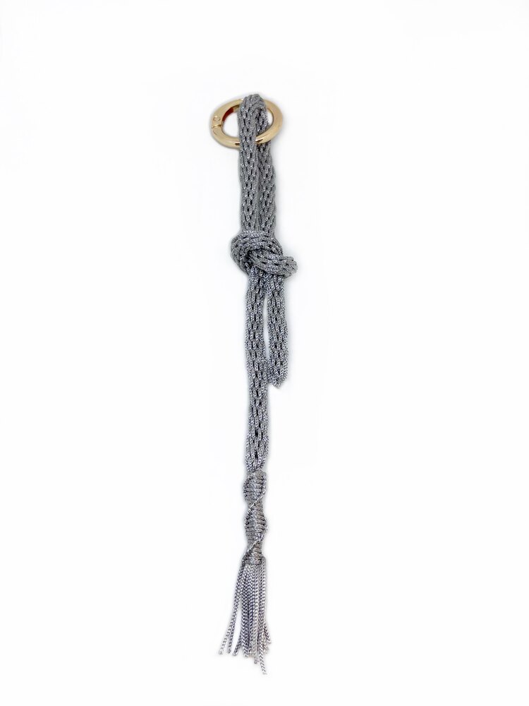 Handmade Braided Rope Bag Charm