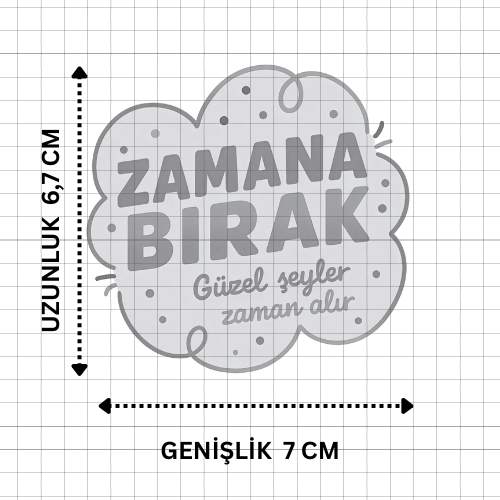 Zamana Bırak Sticker Paketi – 8 Adet Dayanıklı Holografik
