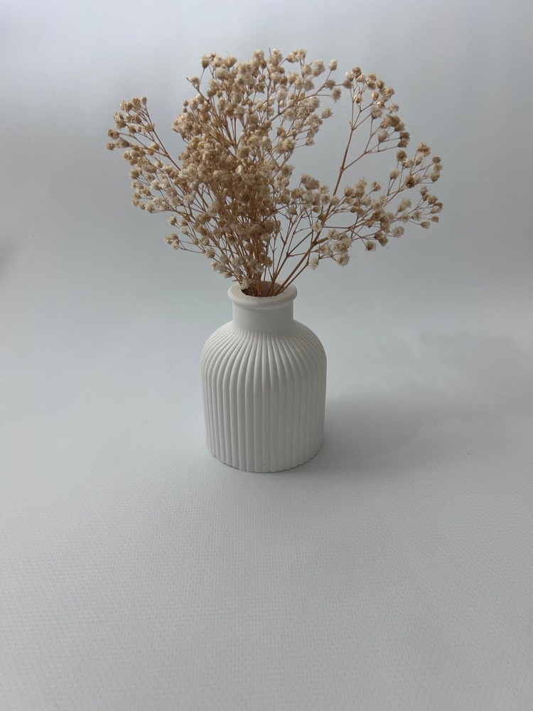 Minimal Çizgili Vazo