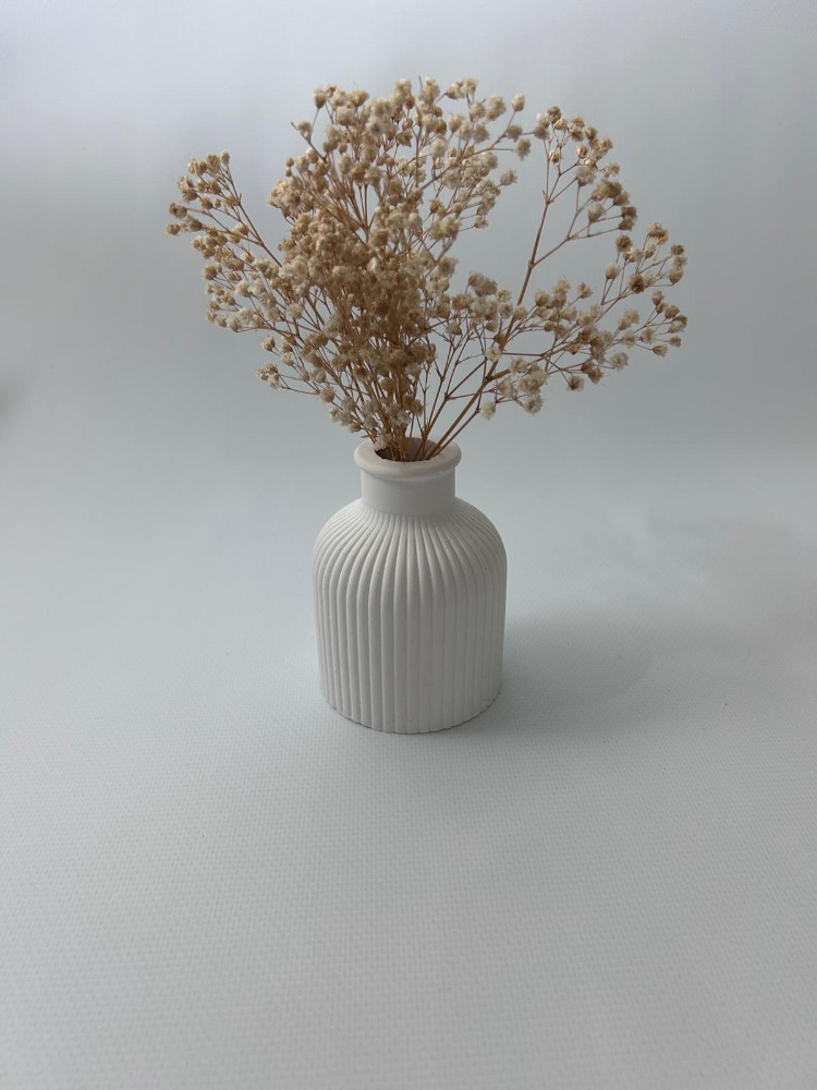 Minimal Çizgili Vazo