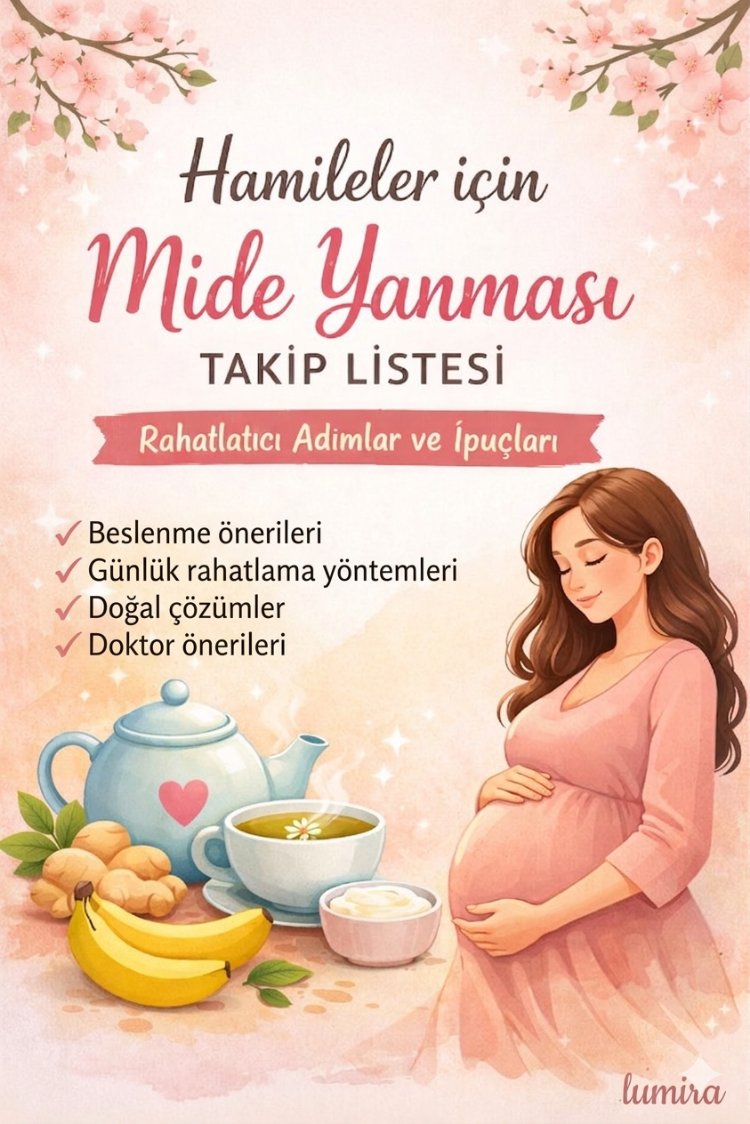 Hamilelikte Mide Yanması Rehberi (PDF)