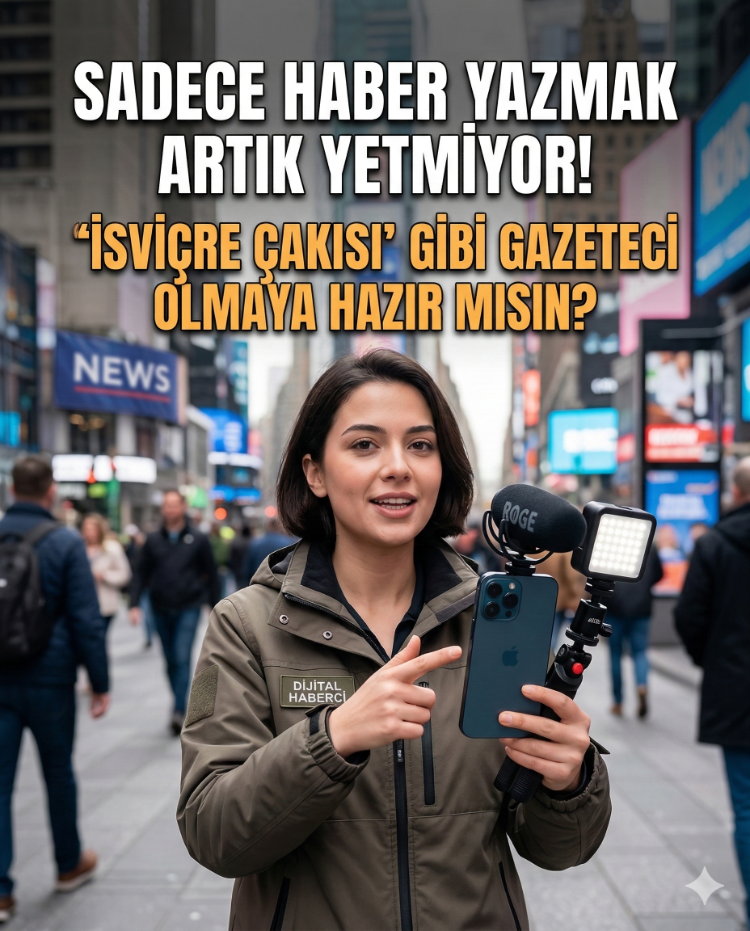 Dijital Çağda Gazetecilik: Genç Gazeteciler İçin Uygulamalı Eğitim Rehberi