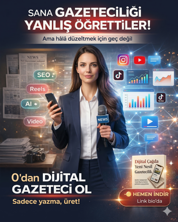 Yeni Nesil Gazetecilik Eğitim Rehberi (Dijital Medya & SEO & AI)
