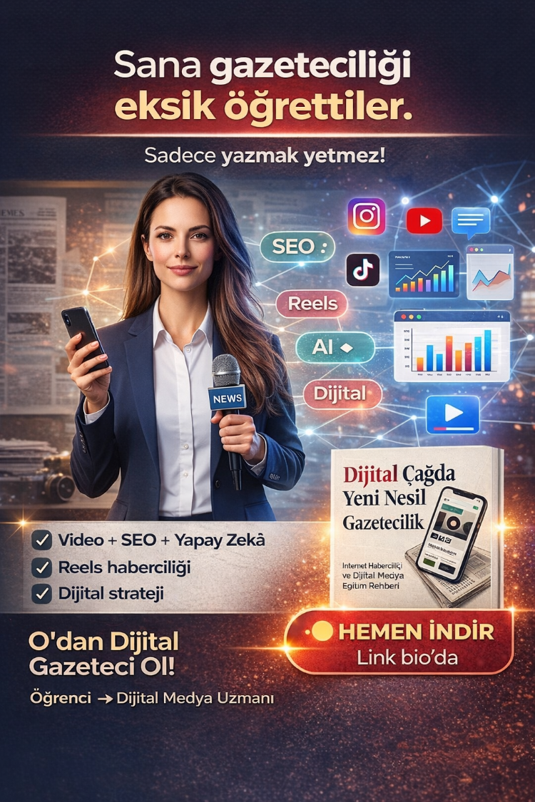 Dijital Çağda Yeni Nesil Gazetecilik I İnternet Haberciliği ve Dijital Medya Eğitim Rehberi