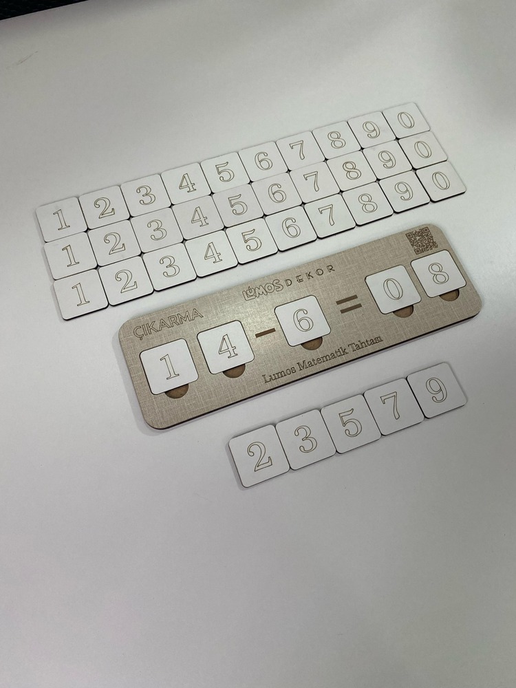 Ahşap Çıkarma İşlemi Çıkarmayı Öğreniyorum Puzzle Renk Koton