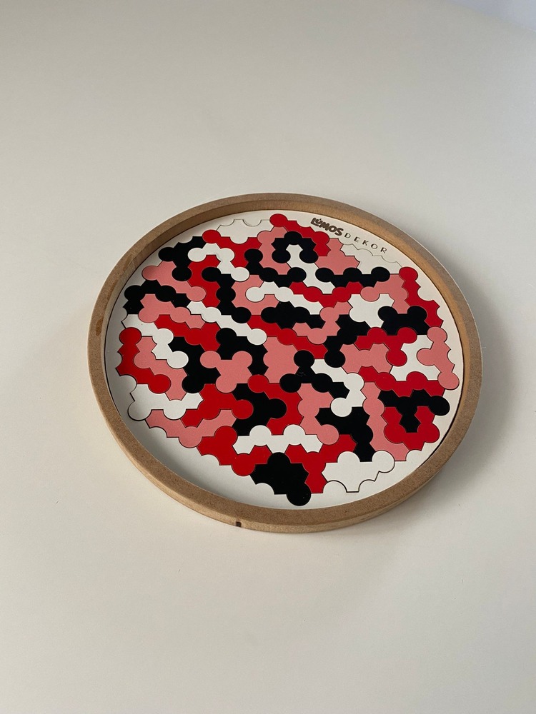 Çok zor 4 Renkli Puzzle Çocuk ve Yetişkin Oyunu Zeka Oyunu