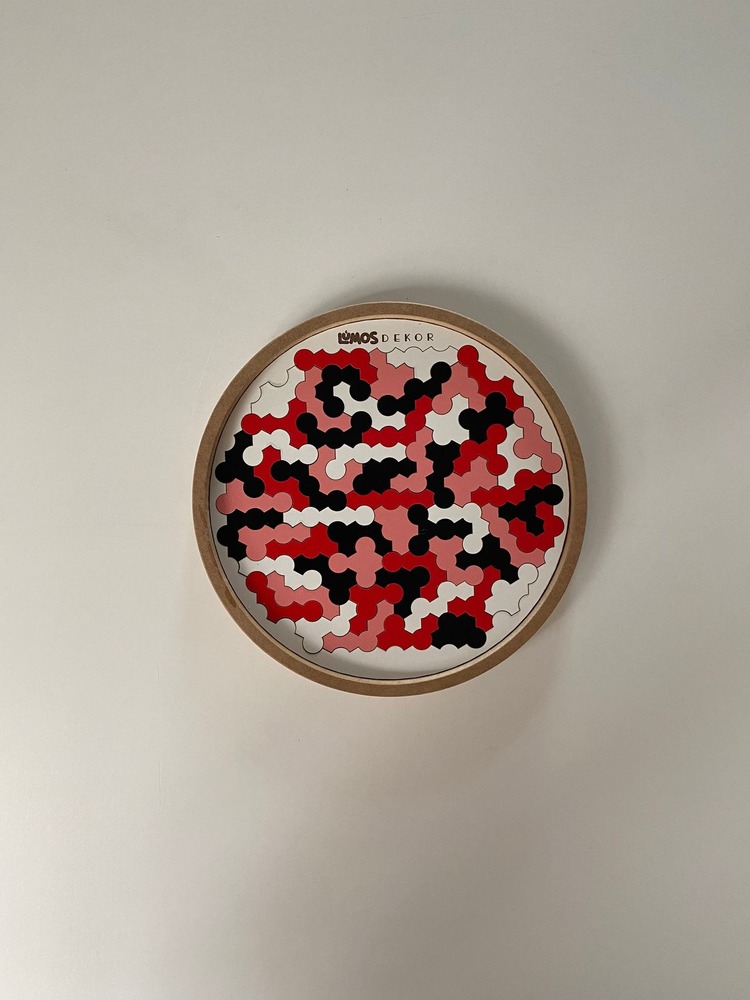 Çok zor 4 Renkli Puzzle Çocuk ve Yetişkin Oyunu Zeka Oyunu
