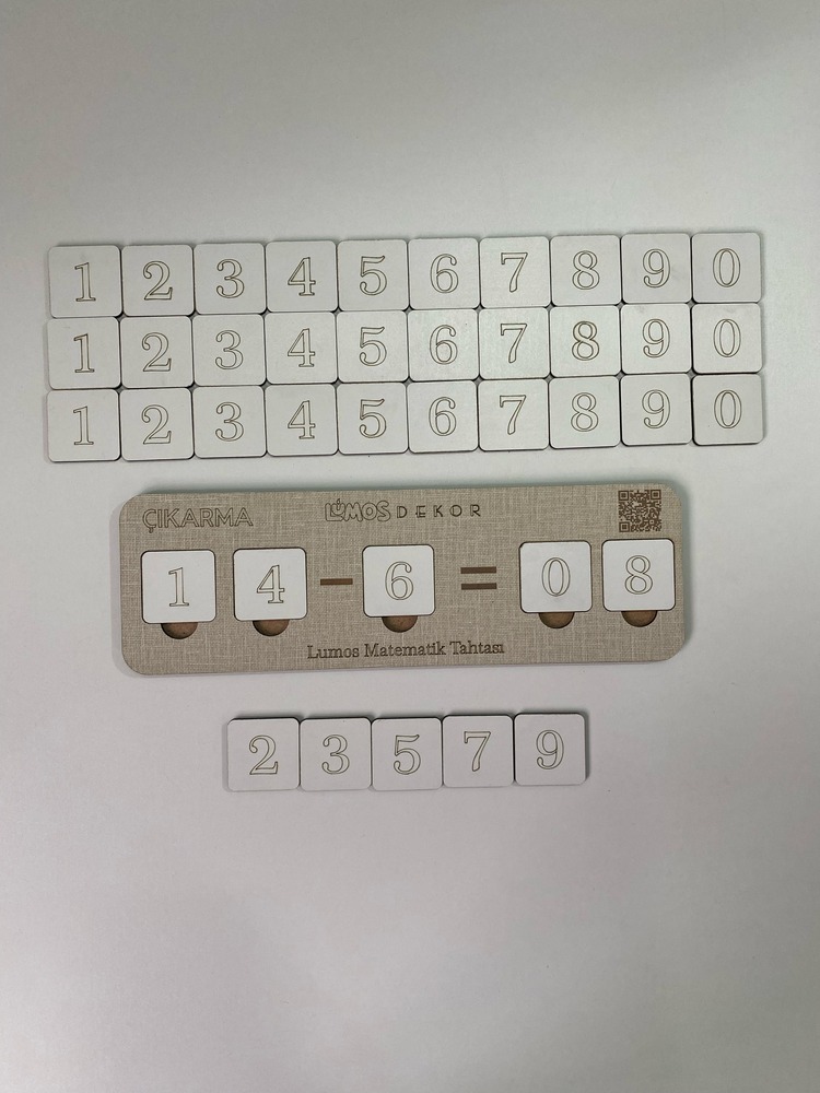 Ahşap Çıkarma İşlemi Çıkarmayı Öğreniyorum Puzzle Renk Koton