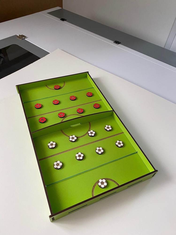 Ahşap Yeşil El Futbol Oyunu, Eğlenceli Futbol Oyunu