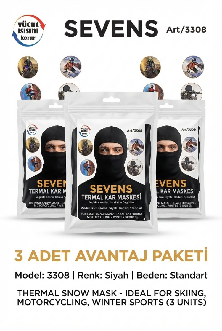 3lü Termal Kar Maskesi