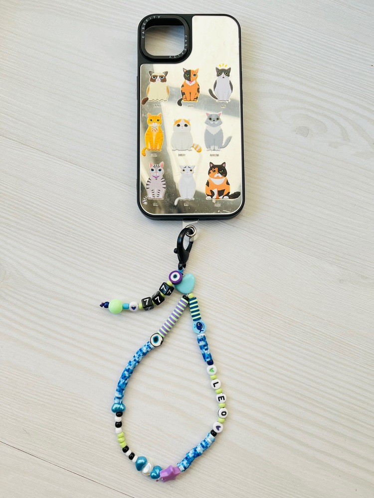 Melek Rakamlı İsme Özel Fimo Charm